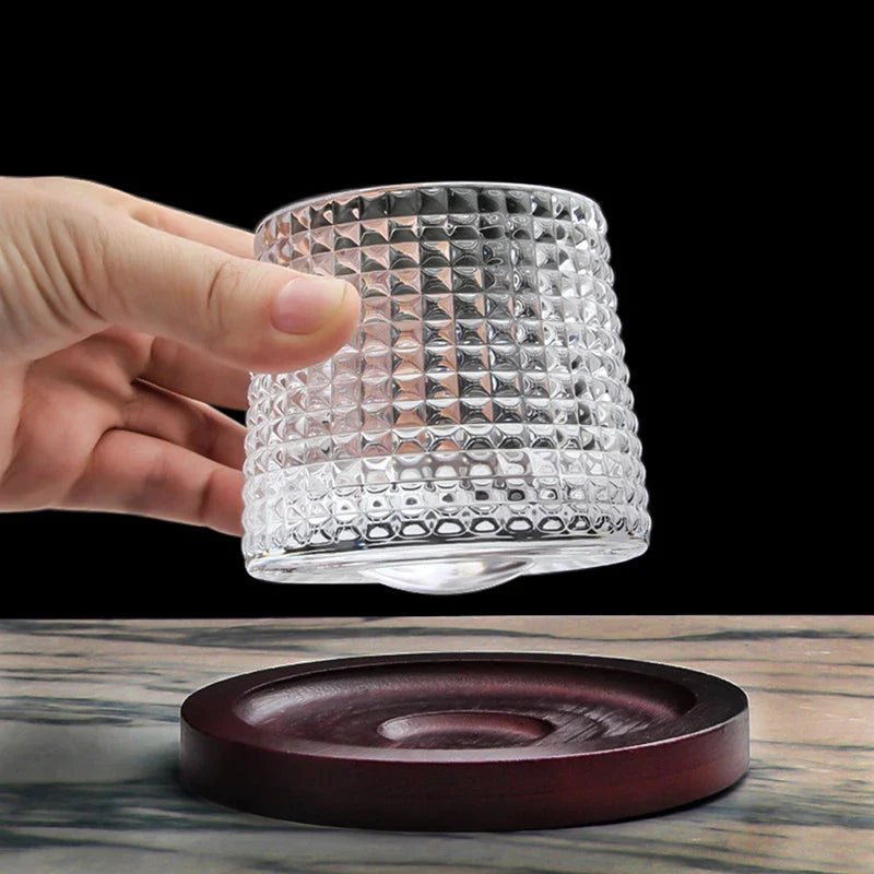 Set de verres à whisky pivotants – Cristal sans plomb – Pour arômes intenses et dégustation élégante | Sansoti
