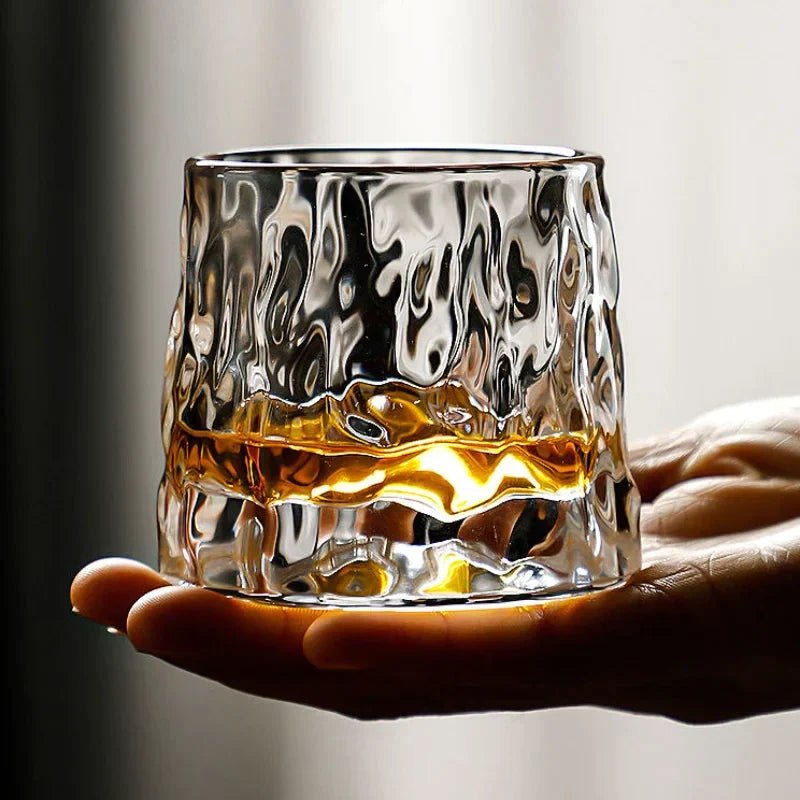 Set de verres à whisky pivotants – Cristal sans plomb – Pour arômes intenses et dégustation élégante | Sansoti