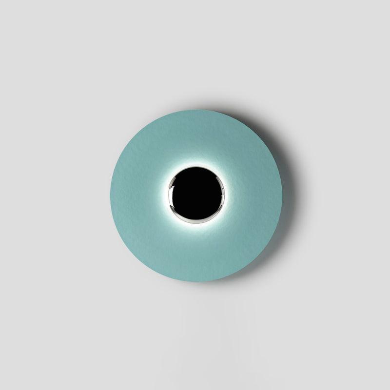Runde LED-Wandleuchte Eclipse Metall Deckenleuchte Moderne minimalistische Beleuchtung Wohnzimmer Schlafzimmer | Sansoti