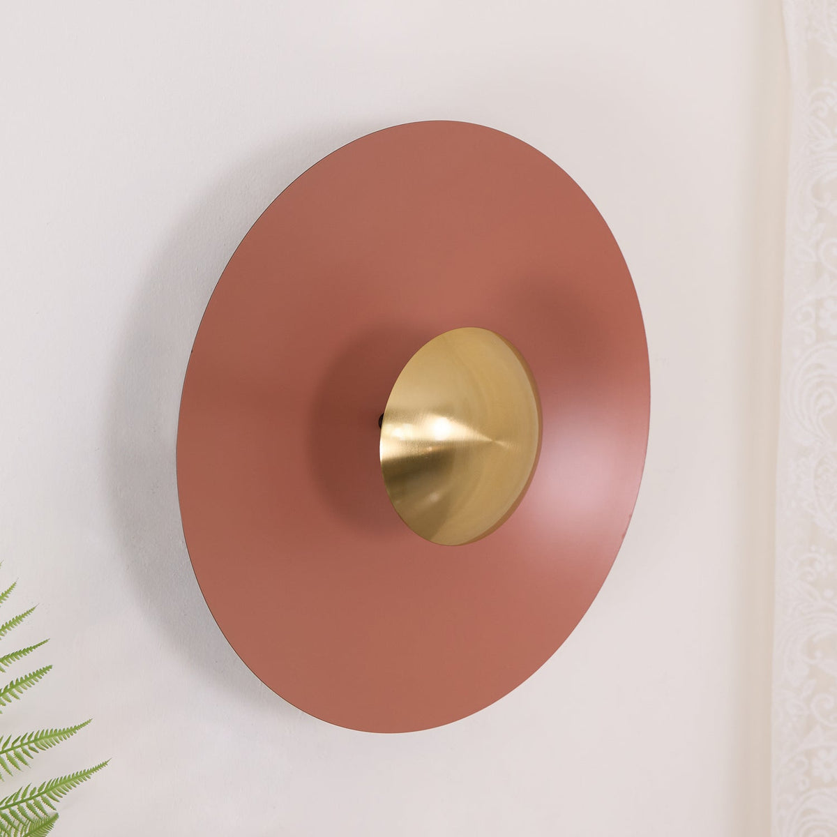Runde LED-Wandleuchte Eclipse Metall Deckenleuchte Moderne minimalistische Beleuchtung Wohnzimmer Schlafzimmer | Sansoti