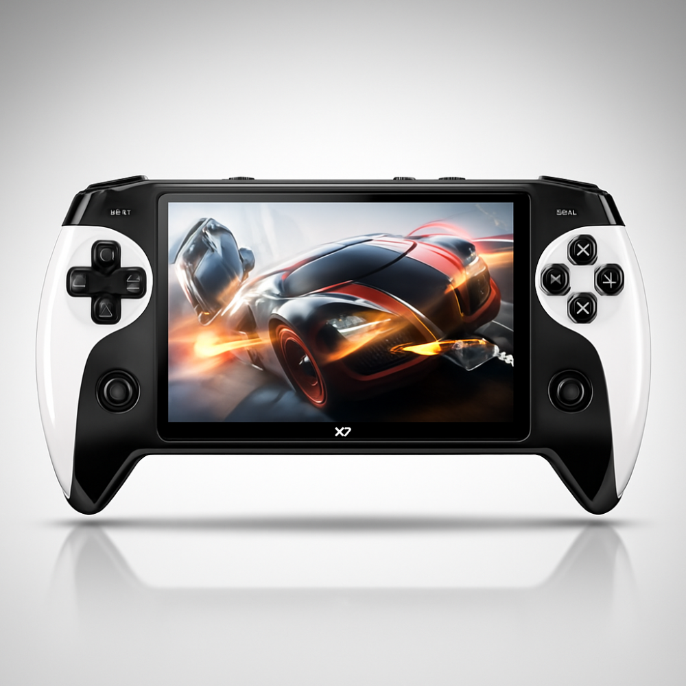 Portable Game Console with 10,000 Retro Games and 14cm HD Screen | Sansoti