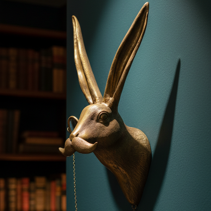 Decorative Deer Antler Wall Mount – Animal Design Wall Decor for Living Room and Hallway | Sansoti
