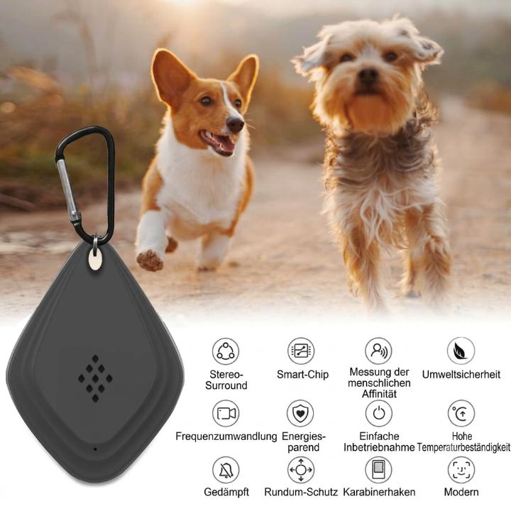 Ultrasonic pet accessory for cats & dogs black white waterproof USB | Sansoti