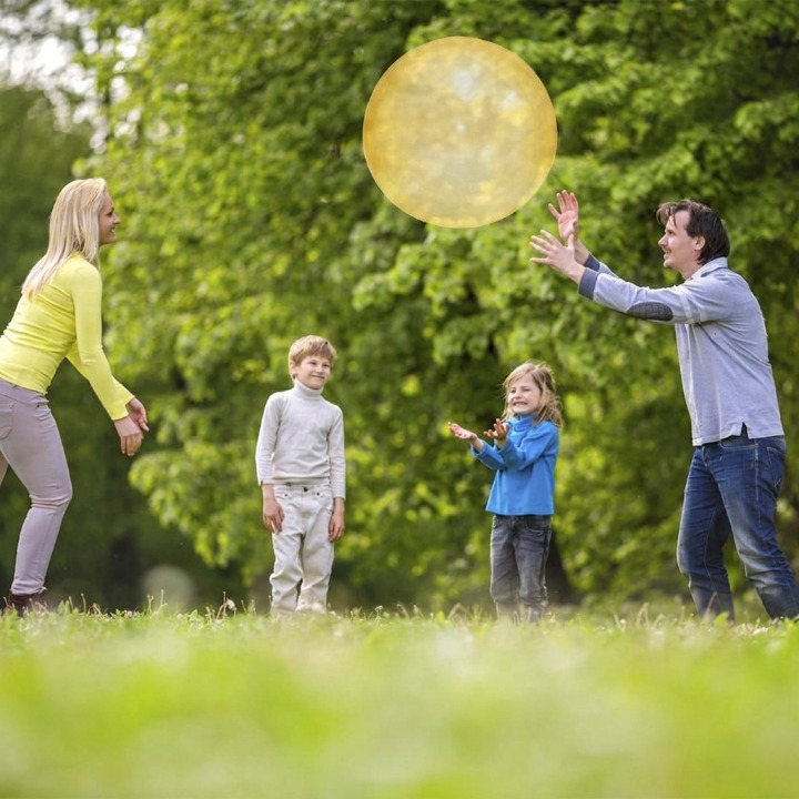 Balle à bulles TPR sans BPA 70cm 120cm balle de jeu jardin balle d'eau balle saut intérieur extérieur enfants famille été jouet 122kg | Sansoti