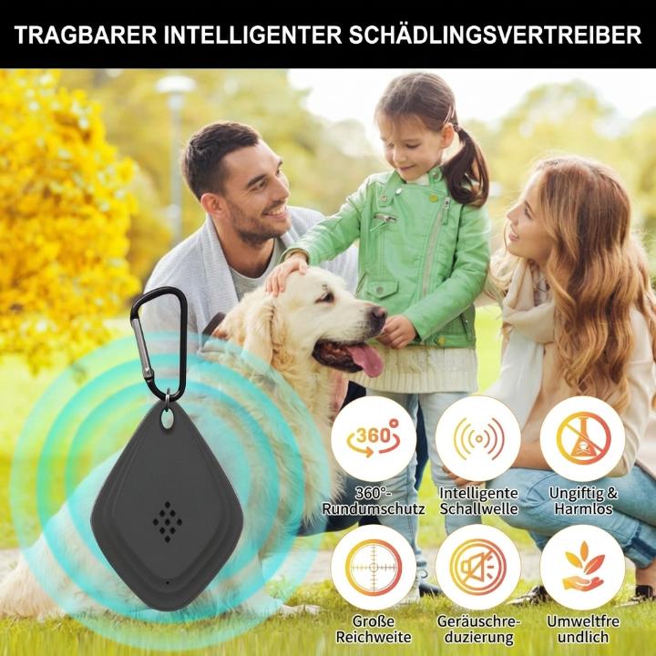 Ultrasonic pet accessory for cats & dogs black white waterproof USB | Sansoti
