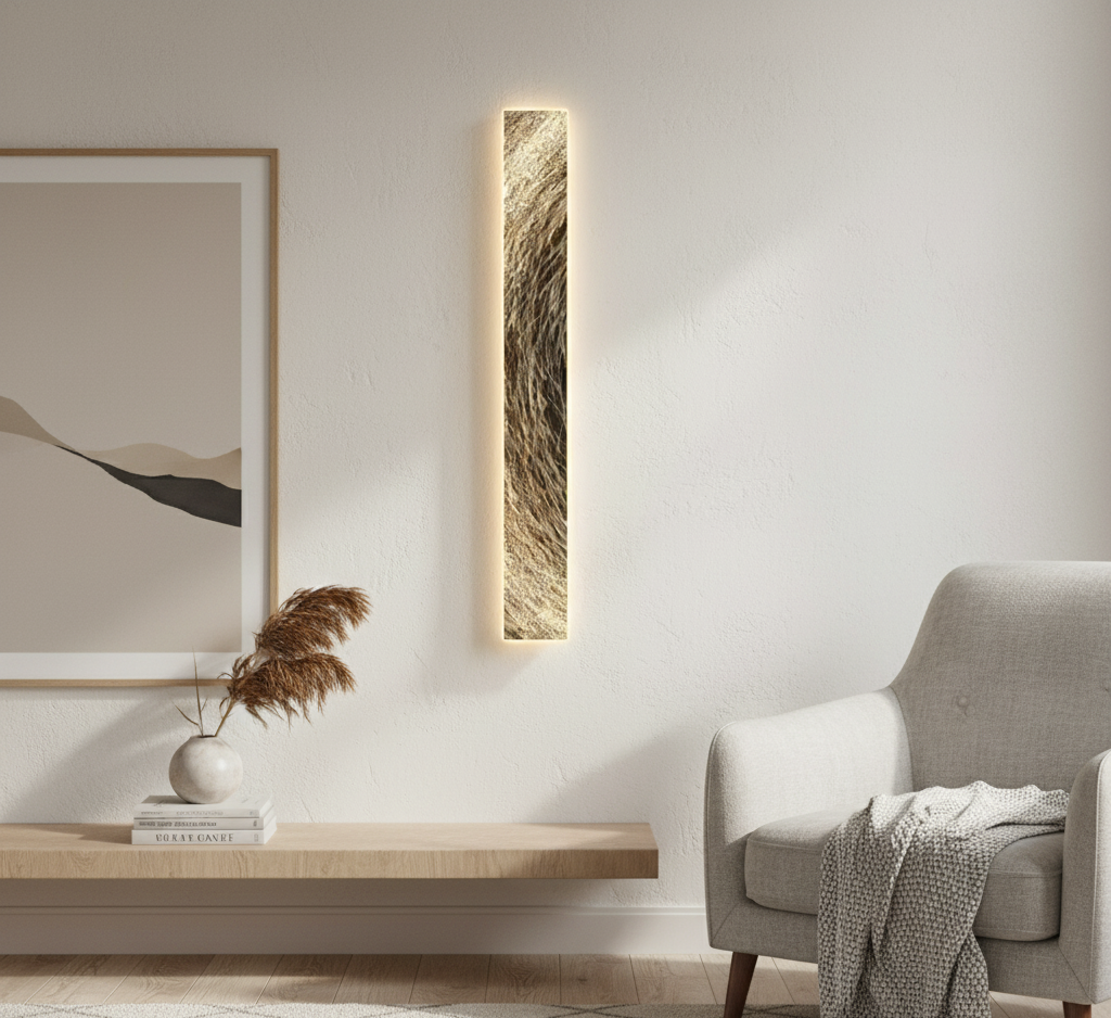 LED Wandlamp Aluminium met Warm Licht voor Woonkamer Slaapkamer Gang Modern Interieur Sfeerverlichting | Sansoti