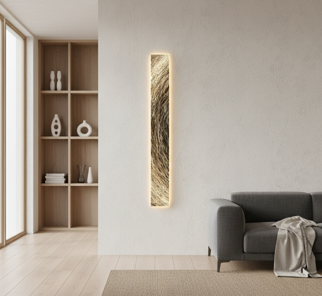 LED Wandlamp Aluminium met Warm Licht voor Woonkamer Slaapkamer Gang Modern Interieur Sfeerverlichting | Sansoti