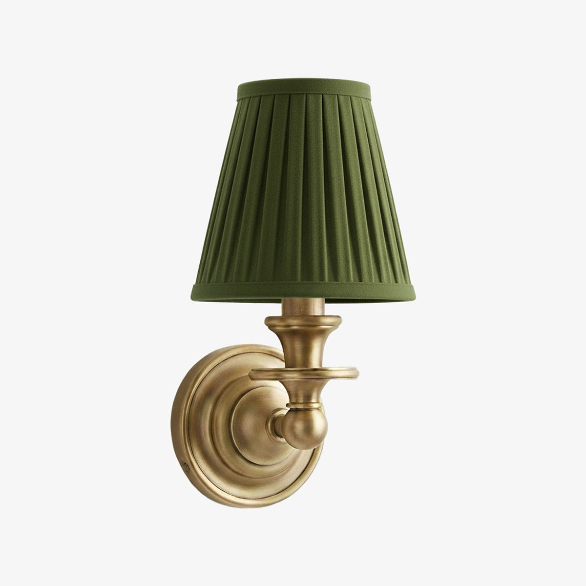 Wall Lamp Adjustable Arm Swan-Neck Fabric Shade Dia 8.9 x H 14 cm Wrought Iron Chrome Black Brass Wall-Mounted | Sansoti
