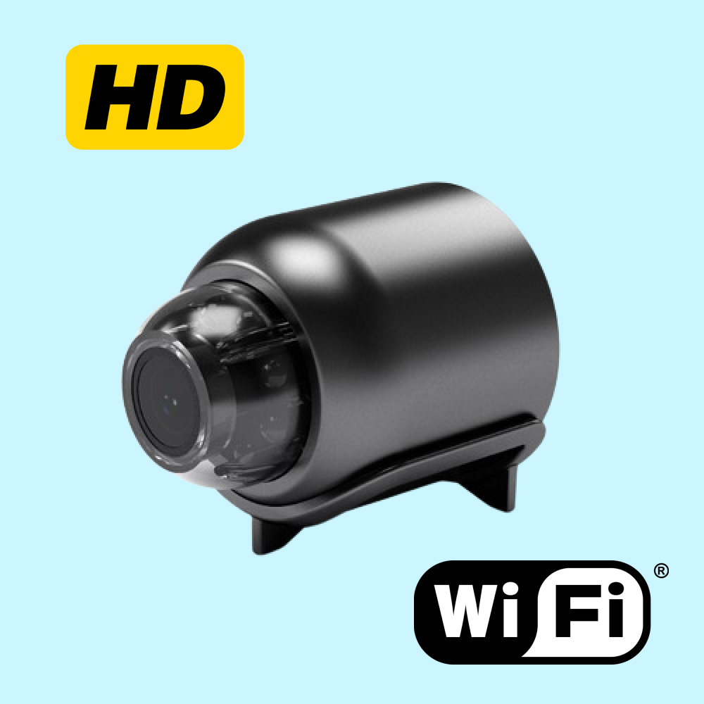 Waterproof Mini Security Camera with Night Vision WiFi 1080P HD 160° Wide Angle | Sansoti