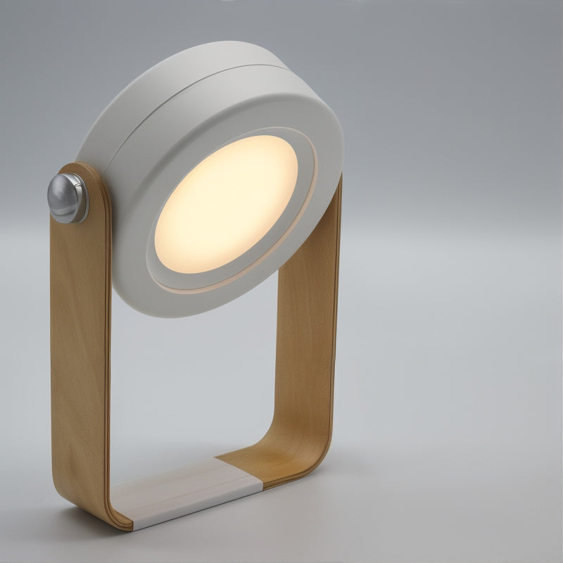 Draagbare LED-Lantaarn met Dimfunctie en USB-Oplaadpoort – Sfeervolle Tafellamp met 360° Draaibare Kop | Sansoti