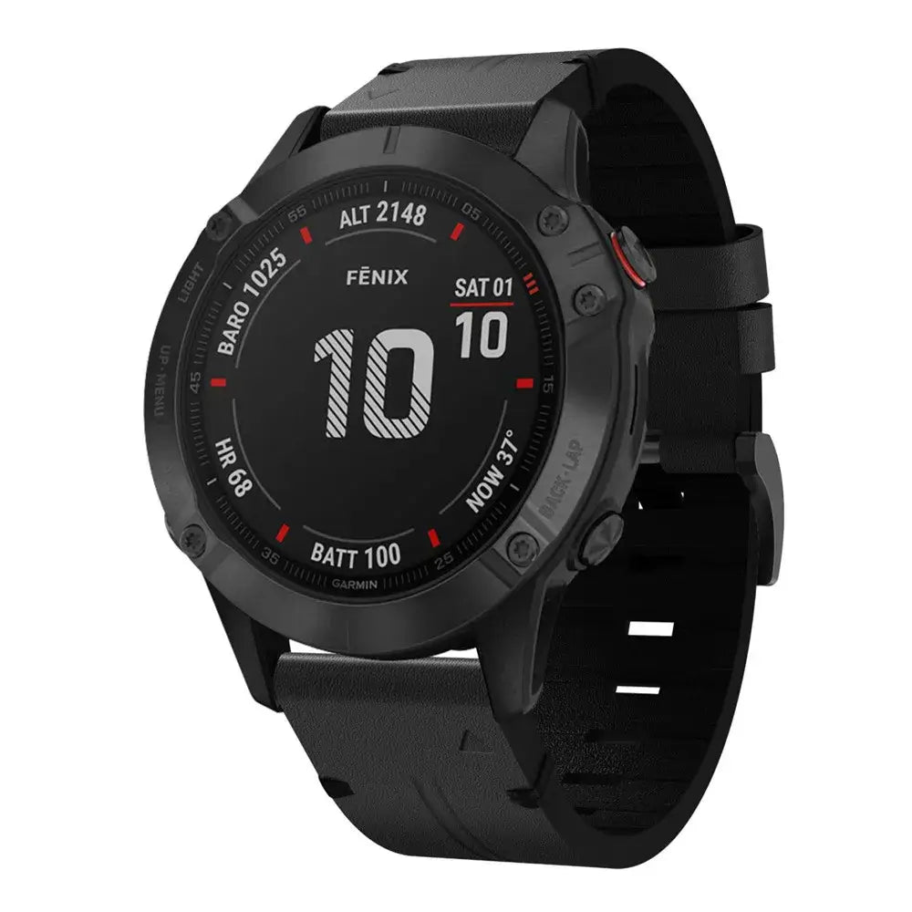Leather Watch Strap with Quick Release Stylish Design Comfortable Wear Universal Fit Wristwatch | Sansoti