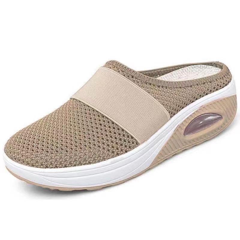 Orthopedische Dames Sneakers met Luchtkussen Demping Mesh Ademend Wandelschoenen Antislip Maat 35-42 | Sansoti