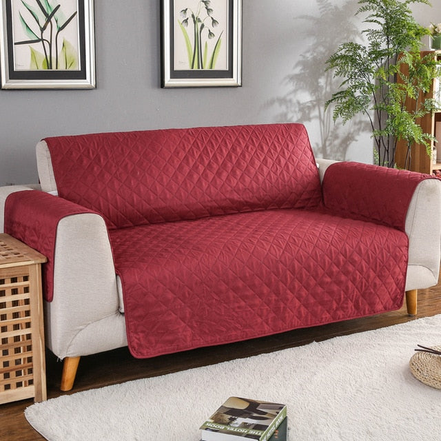 Water-repellent anti-slip sofa cover for sofa protection against stains, pets, and wear | Sansoti