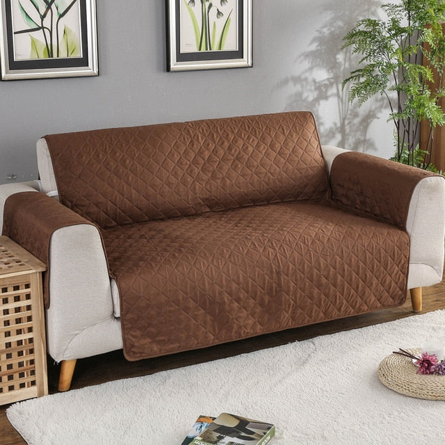 Water-repellent anti-slip sofa cover for sofa protection against stains, pets, and wear | Sansoti