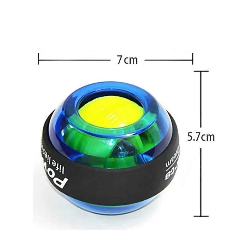Gyroscopische Pols- en Armtrainer met LED-Verlichting voor Krachttraining Gripversterking en Spierherstel | Sansoti