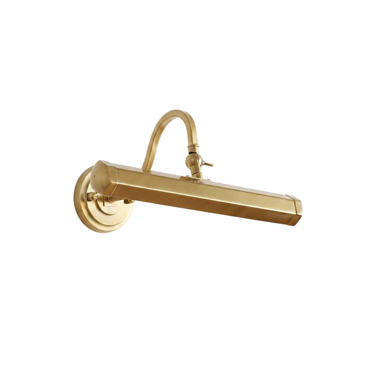 Applique murale design réglable avec col de cygne – Lampe tableau en fer avec douille G9 en chrome, noir ou cuivre | Sansoti