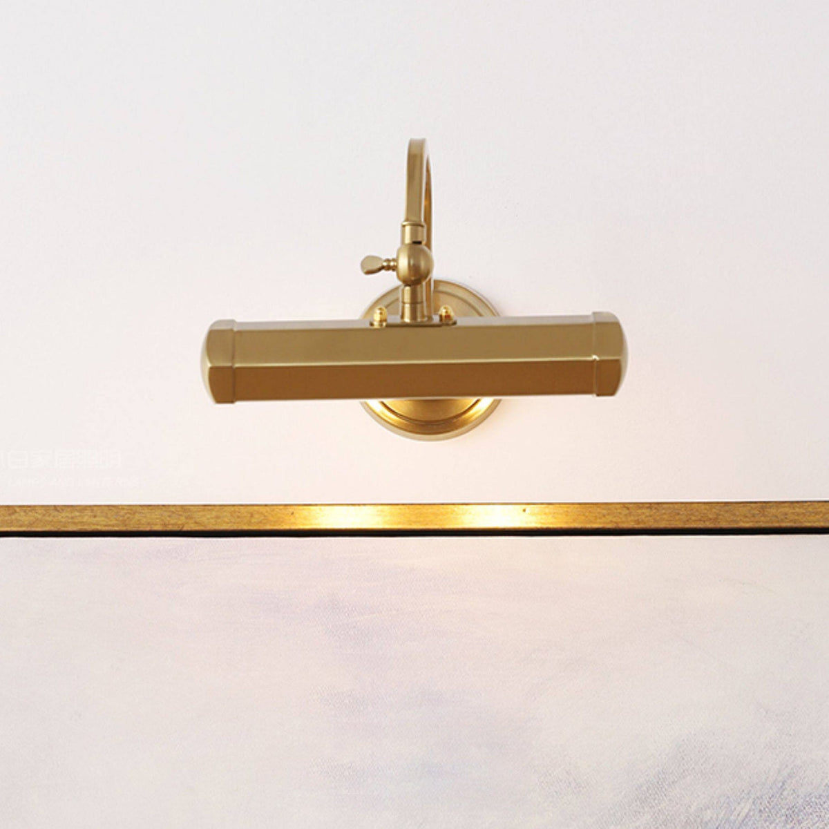 Applique murale design réglable avec col de cygne – Lampe tableau en fer avec douille G9 en chrome, noir ou cuivre | Sansoti