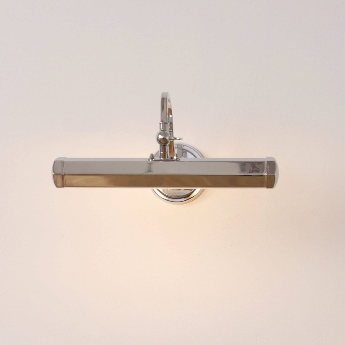 Applique murale design réglable avec col de cygne – Lampe tableau en fer avec douille G9 en chrome, noir ou cuivre | Sansoti