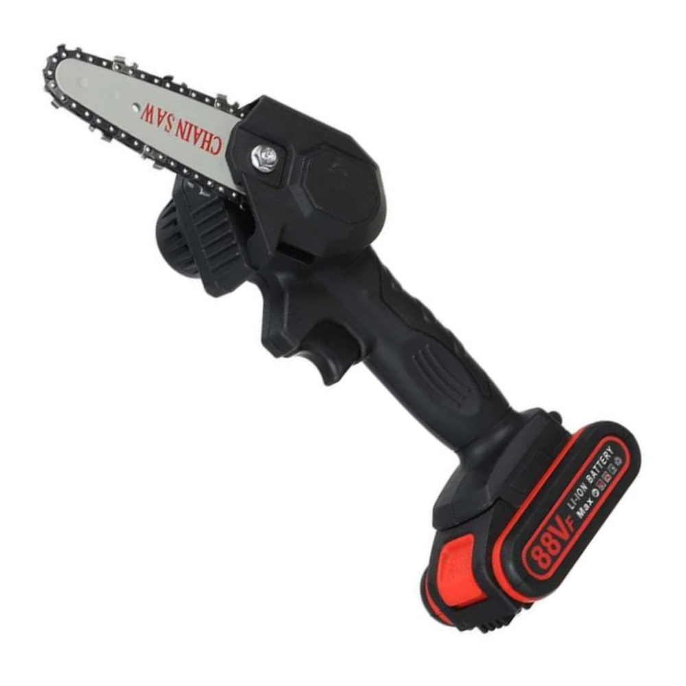 Electric Chainsaw Cordless Battery 88V One-handed Lightweight Garden Pruning Sawing | Sansoti