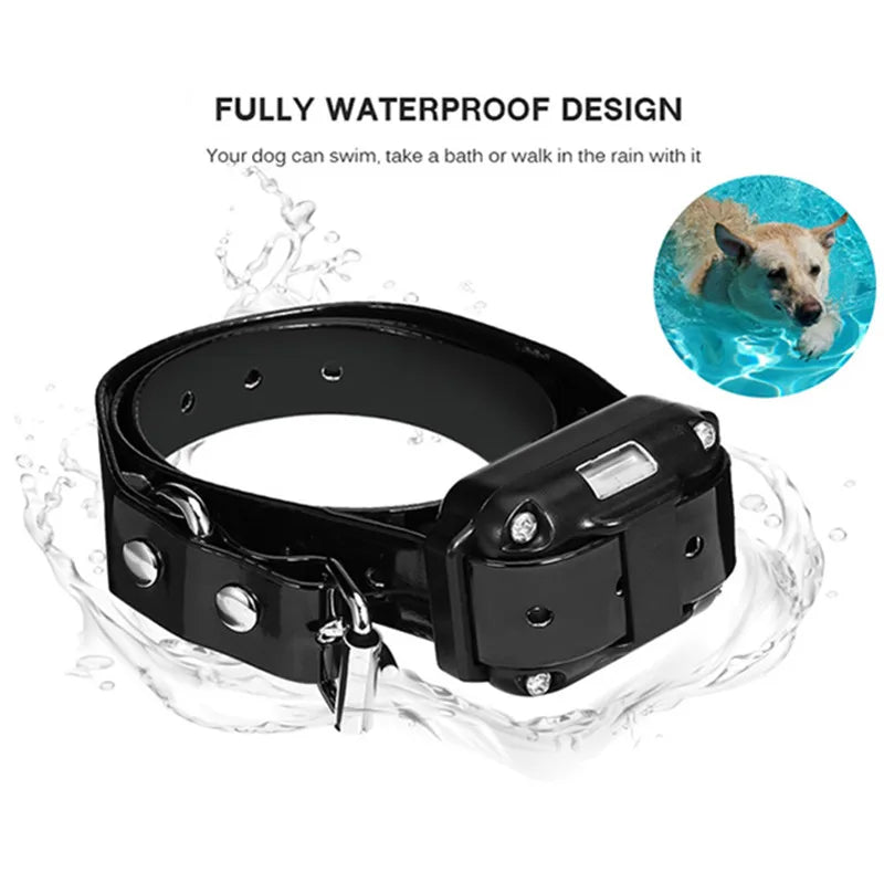 Dog Training Remote Control Collar with Vibration and Sound 800m Range Rechargeable Waterproof | Sansoti