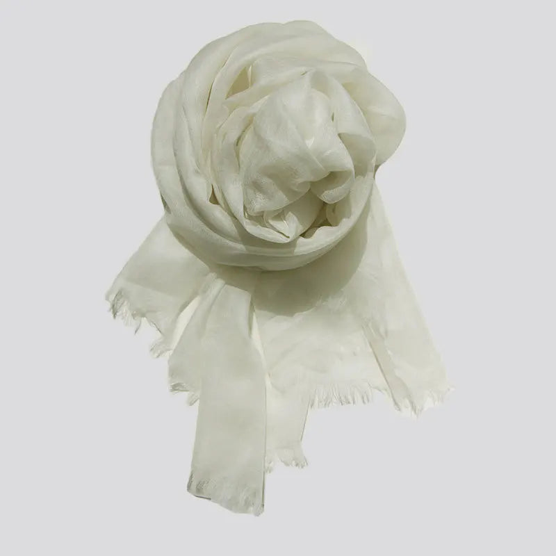Kaschmirschal Damen Herren 230x100cm Feinster Ringspinn-Kaschmir Ultralight Weicher Winterschal Vierjahreszeiten | Sansoti