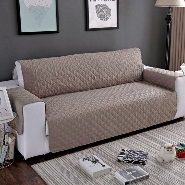 Water-repellent anti-slip sofa cover for sofa protection against stains, pets, and wear | Sansoti