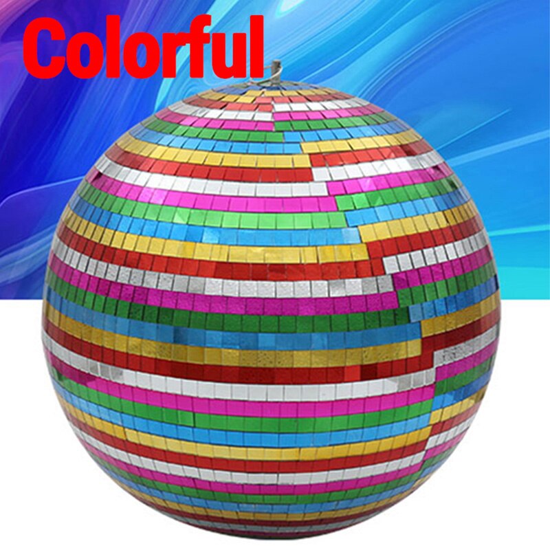 Large Rotating Mirror Disco Ball with Motor Option for Party, DJ, and Stage Lighting 10–30CM | Sansoti