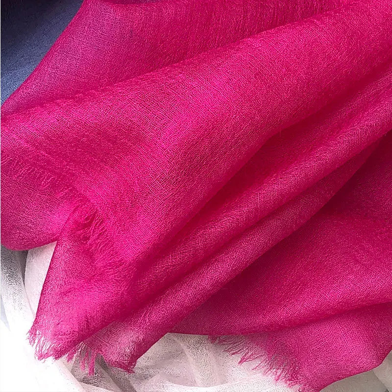 Kaschmirschal Damen Herren 230x100cm Feinster Ringspinn-Kaschmir Ultralight Weicher Winterschal Vierjahreszeiten | Sansoti