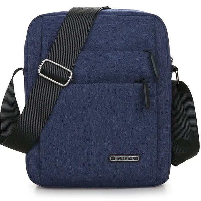Waterdichte Schoudertas Heren met Diefstalbeveiliging Verstelbare Riem Compacte Crossbody Travel Bag | Sansoti
