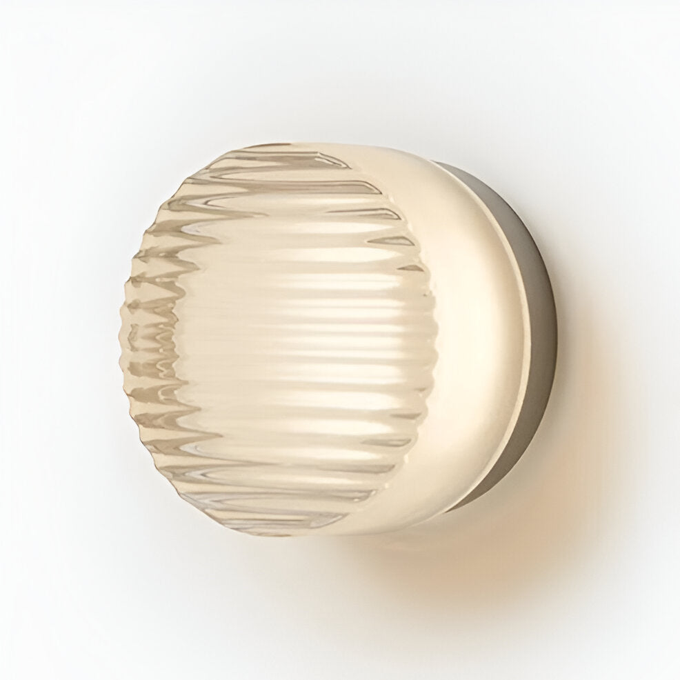 Ambrelo Wandleuchte LED 13,5×8 cm Bernstein Schlafzimmer Wandbeleuchtung Modern Minimalistisch Skandinavisch Warmes Licht Flur Wohnzimmer | Sansoti