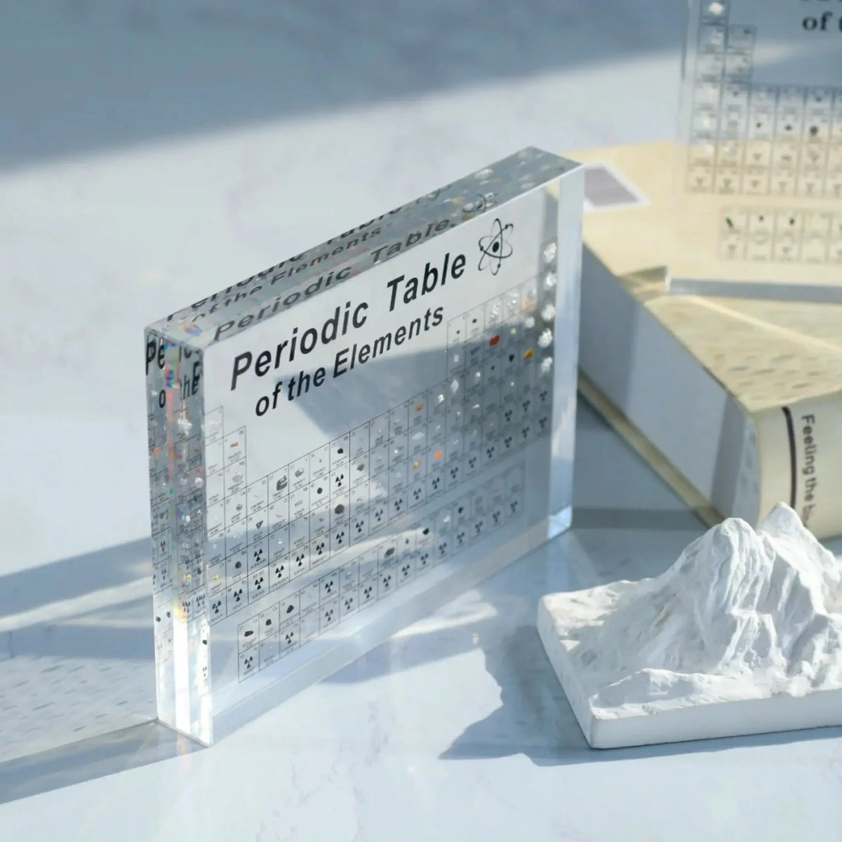 Periodic Table Elements Display Acrylic Science Decor Educational | Sansoti