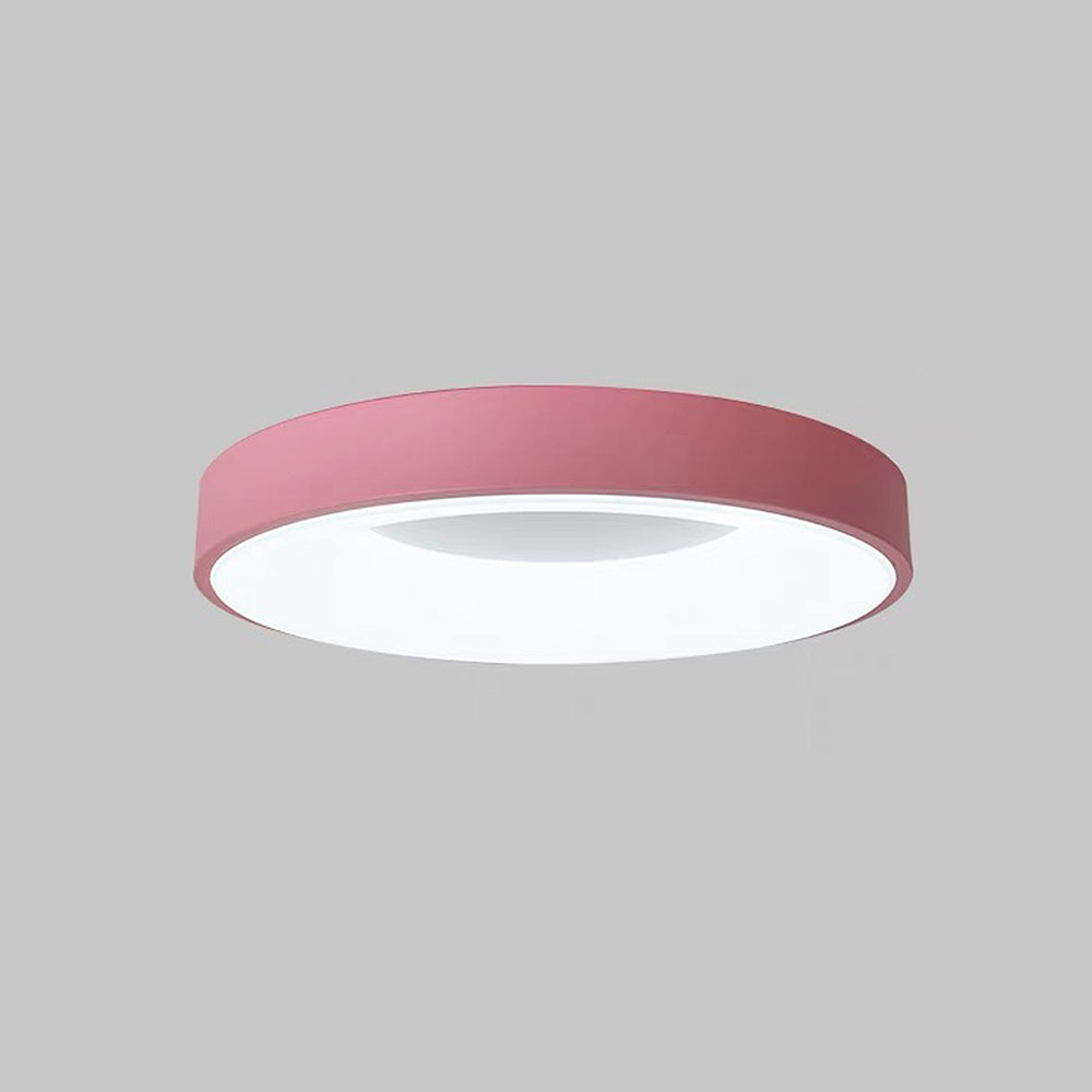 LED ceiling lamp round acrylic iron low spaces hallway bedroom living room modern surface lamp minimalist ceiling lighting | Sansoti