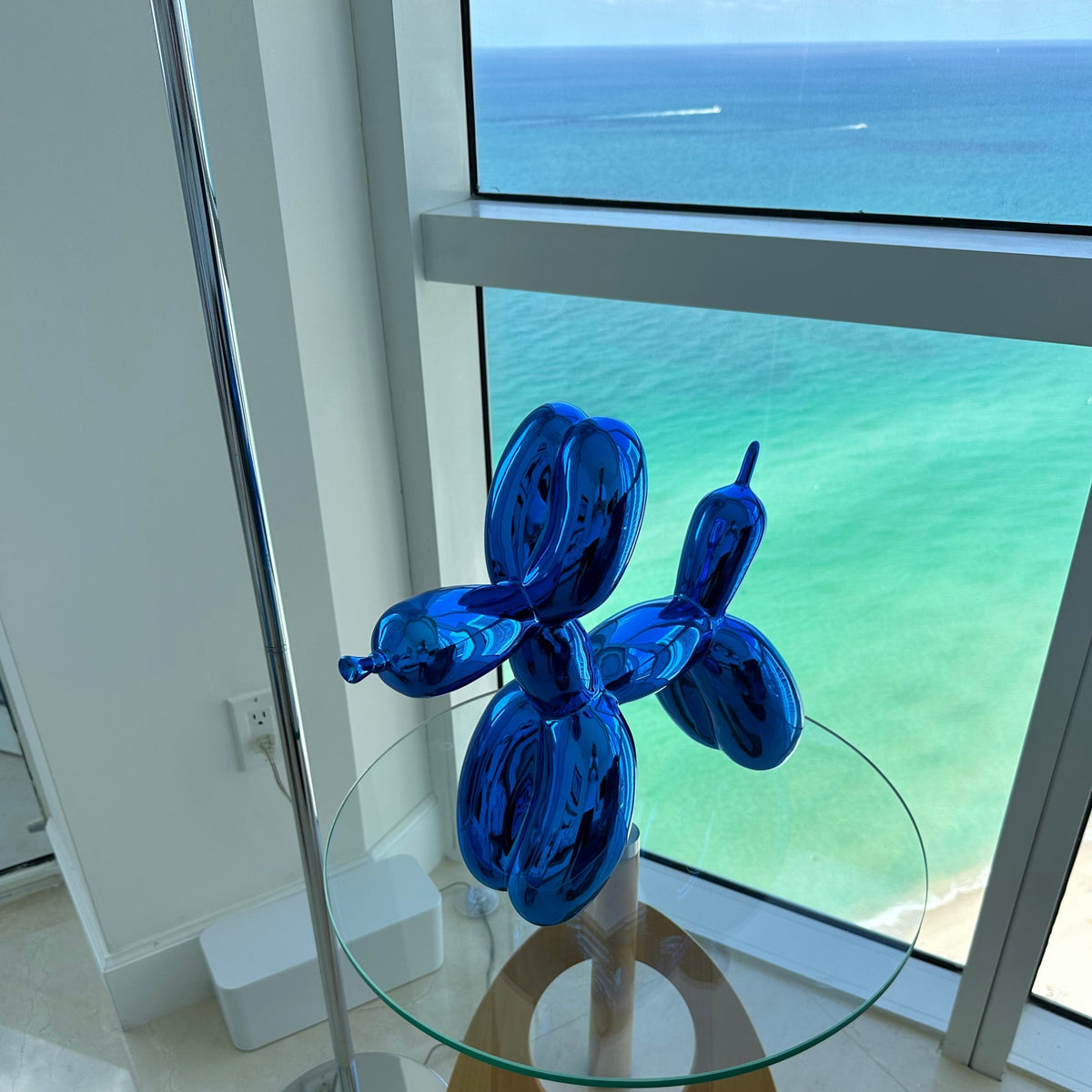 Balloon Dog Sculpture Resin Decorative Modern Design Living Room Interior Gift Idea Decorative Object | Sansoti