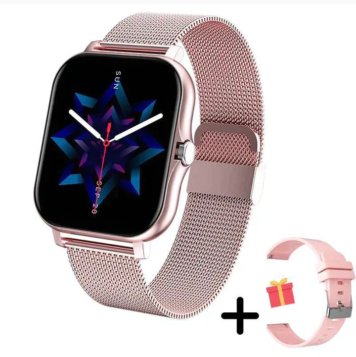 Sandsberg Smartwatch Multifunctional Health & Fitness Tracking Multiple Colors | Bluetooth Heart Rate Blood Oxygen Sleep Analysis Pedometer | Sansoti