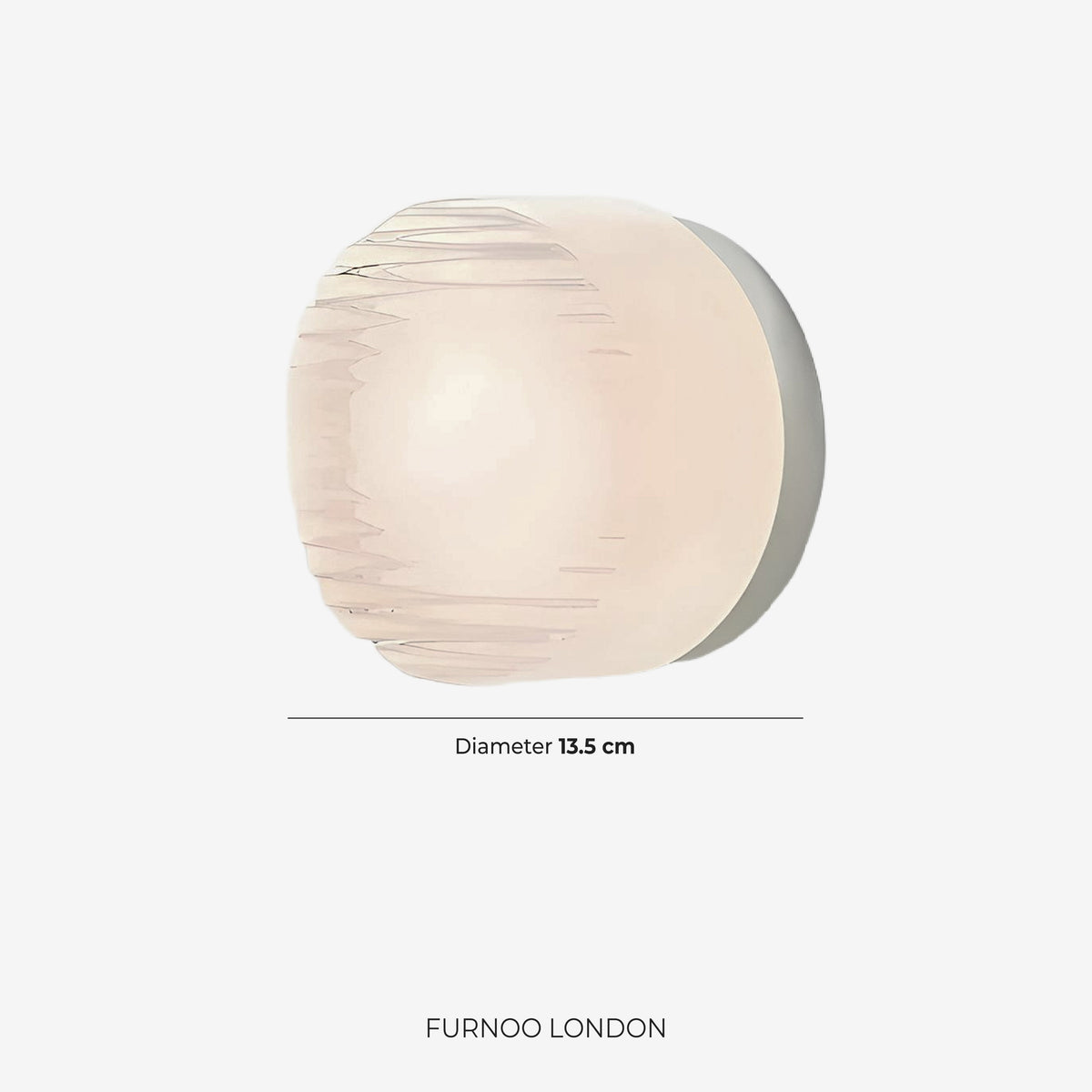 Minimalist LED Wall Lamp Round Aluminum Acrylic Diffuse Light Warm White Modern Design Compact Bedroom Hallway Accent Lighting | Sansoti