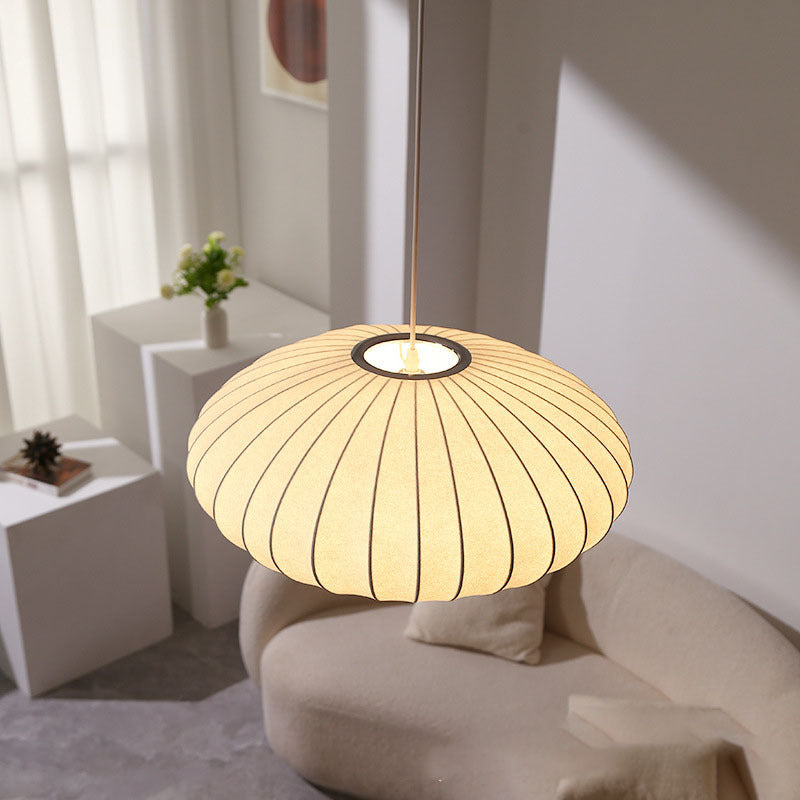 Hängeleuchte Seidenschirm 30-70cm Esstisch Küche Deckenleuchte Skulptur Design Sanfte Ambientebeleuchtung Wohnzimmer | Sansoti
