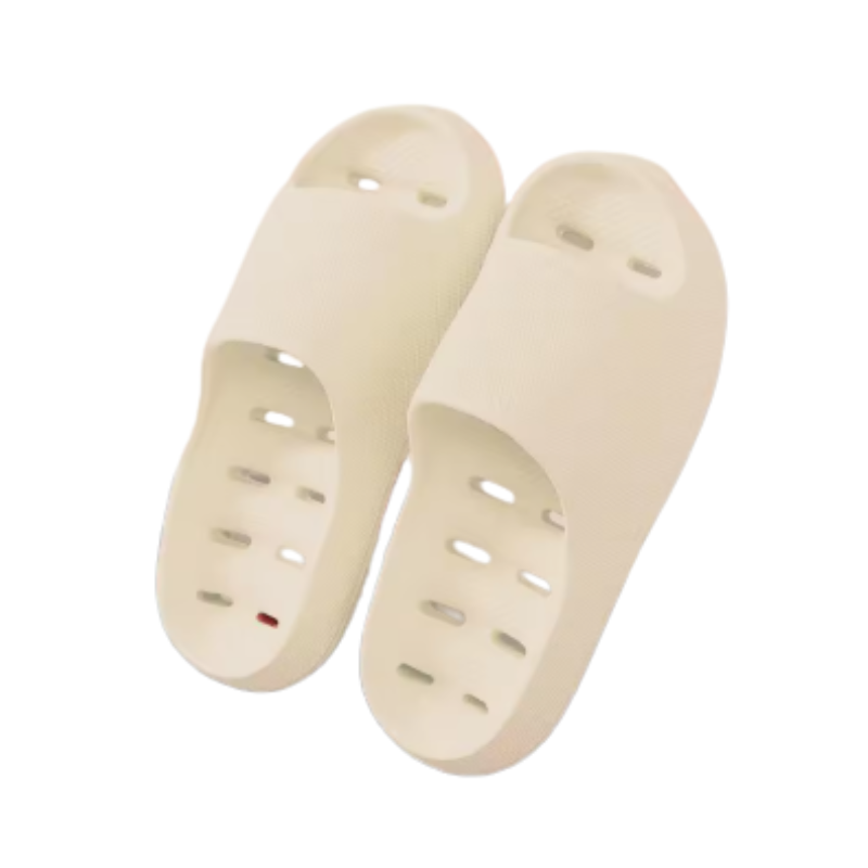 Drainage Bath Slippers EVA Non-Slip Quick-Drying Summer Sandals Shower Pool Home Comfort Bathroom Slippers | Sansoti