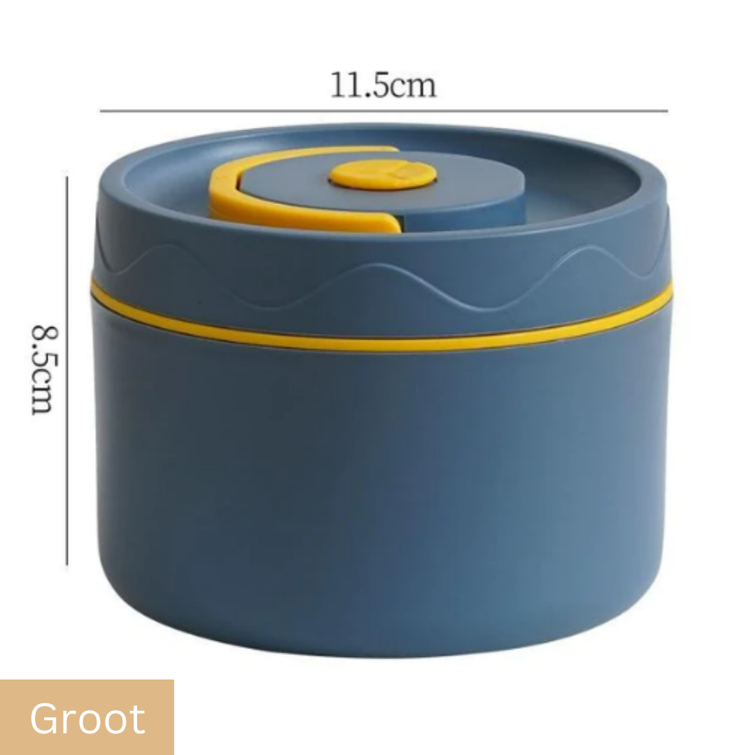 Insulated Lunchbox with Vacuum Technology – Keeps Food Warm Up to 4 Hours – Leak-Proof Stainless Steel Design – Ideal for School and Work | Sansoti