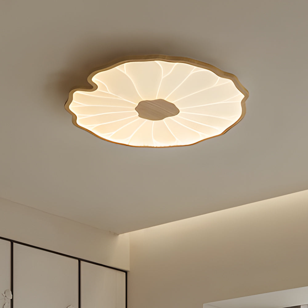 Deckenleuchte Lotusblätter Acryl LED Modern Rund Wohnzimmer Schlafzimmer Flur | Sansoti