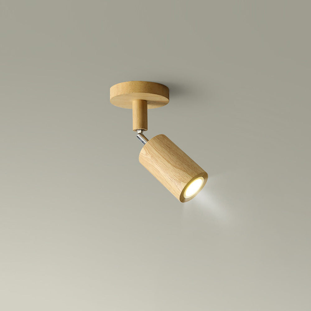 Éclairage Rail en Bois LED Plafonnier Applique Naturel Moderne Salon Salle à Manger | Sansoti