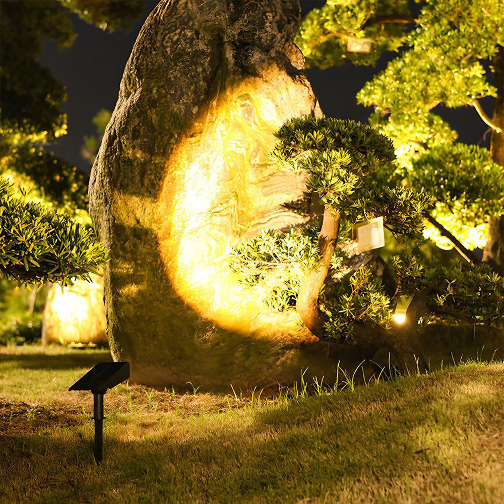 Solar Garden Lamp LED Zoomable IP65 Waterproof Garden Driveway Villa Outdoor | Sansoti