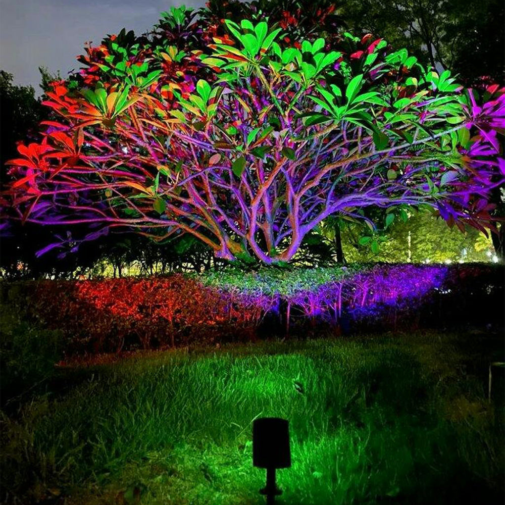 Solar Garden Lamp LED Zoomable IP65 Waterproof Garden Driveway Villa Outdoor | Sansoti