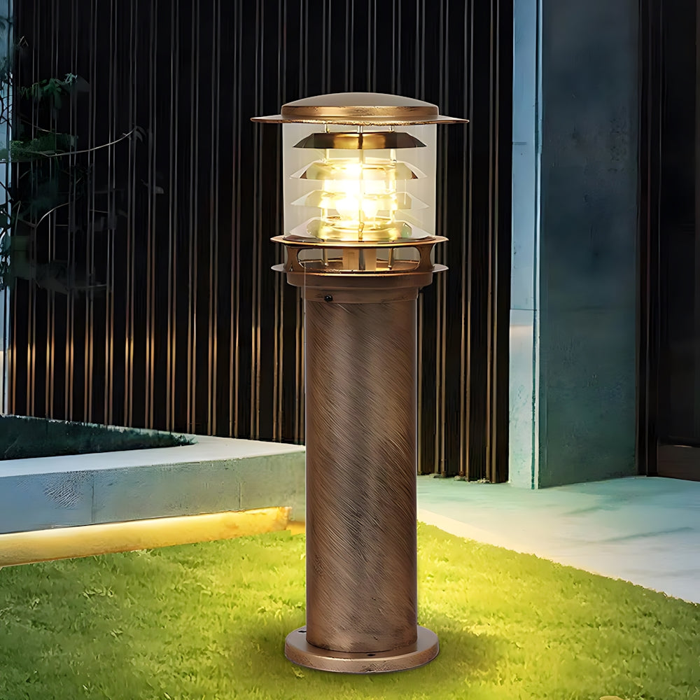 Außenleuchte Aluminium Gartenlampe Stehend Wegbeleuchtung IP65 Einfahrt Garten Villa | Sansoti