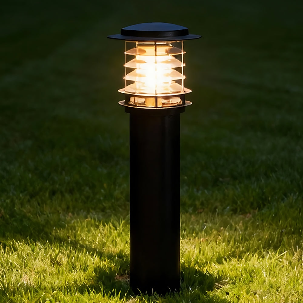 Außenleuchte Aluminium Gartenlampe Stehend Wegbeleuchtung IP65 Einfahrt Garten Villa | Sansoti