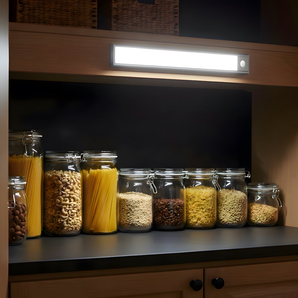 Under Cabinet Wall Lamp Rechargeable Wireless LED Bedroom Hall Kitchen Cabinet Lighting Indoor | Sansoti