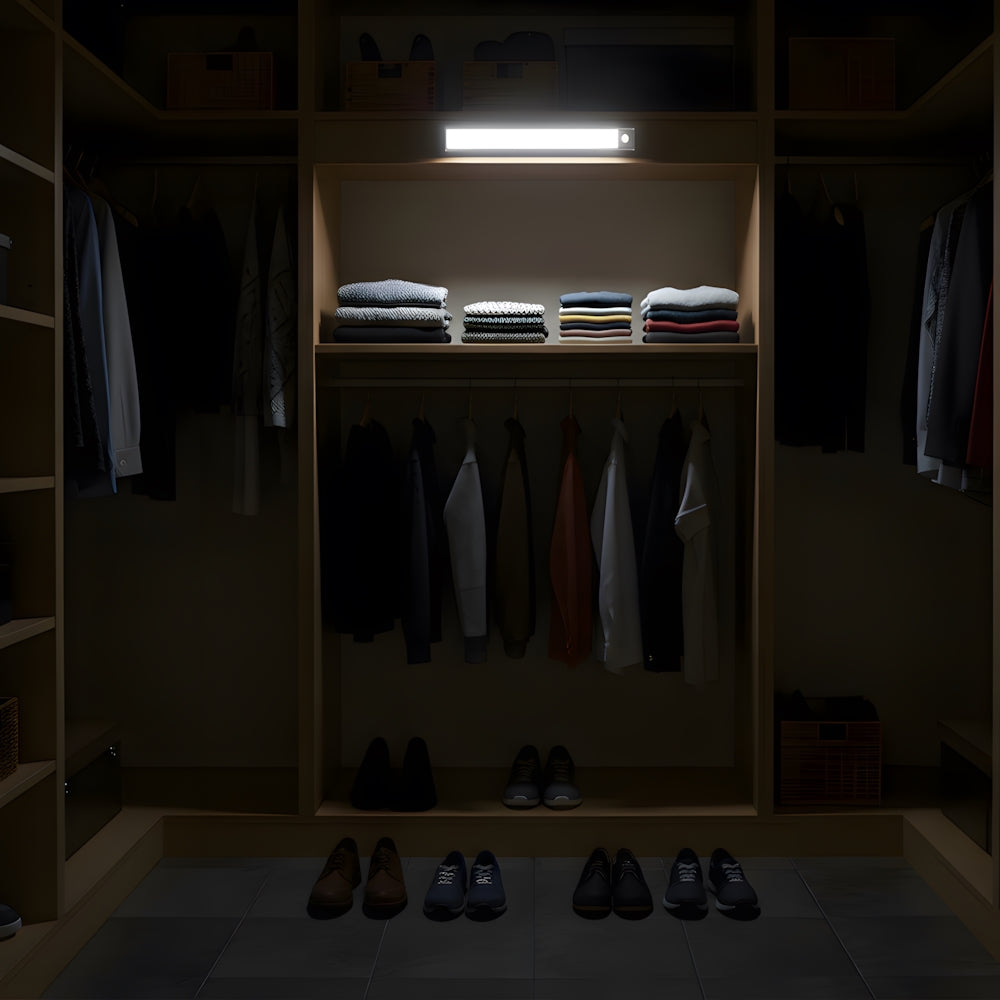 Under Cabinet Wall Lamp Rechargeable Wireless LED Bedroom Hall Kitchen Cabinet Lighting Indoor | Sansoti