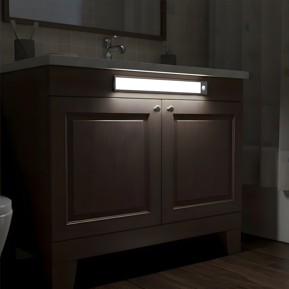 Under Cabinet Wall Lamp Rechargeable Wireless LED Bedroom Hall Kitchen Cabinet Lighting Indoor | Sansoti