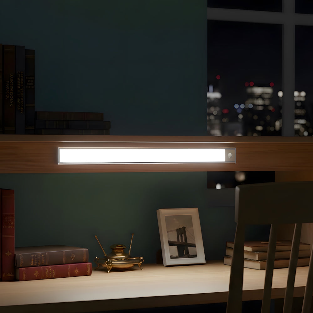 Under Cabinet Wall Lamp Rechargeable Wireless LED Bedroom Hall Kitchen Cabinet Lighting Indoor | Sansoti