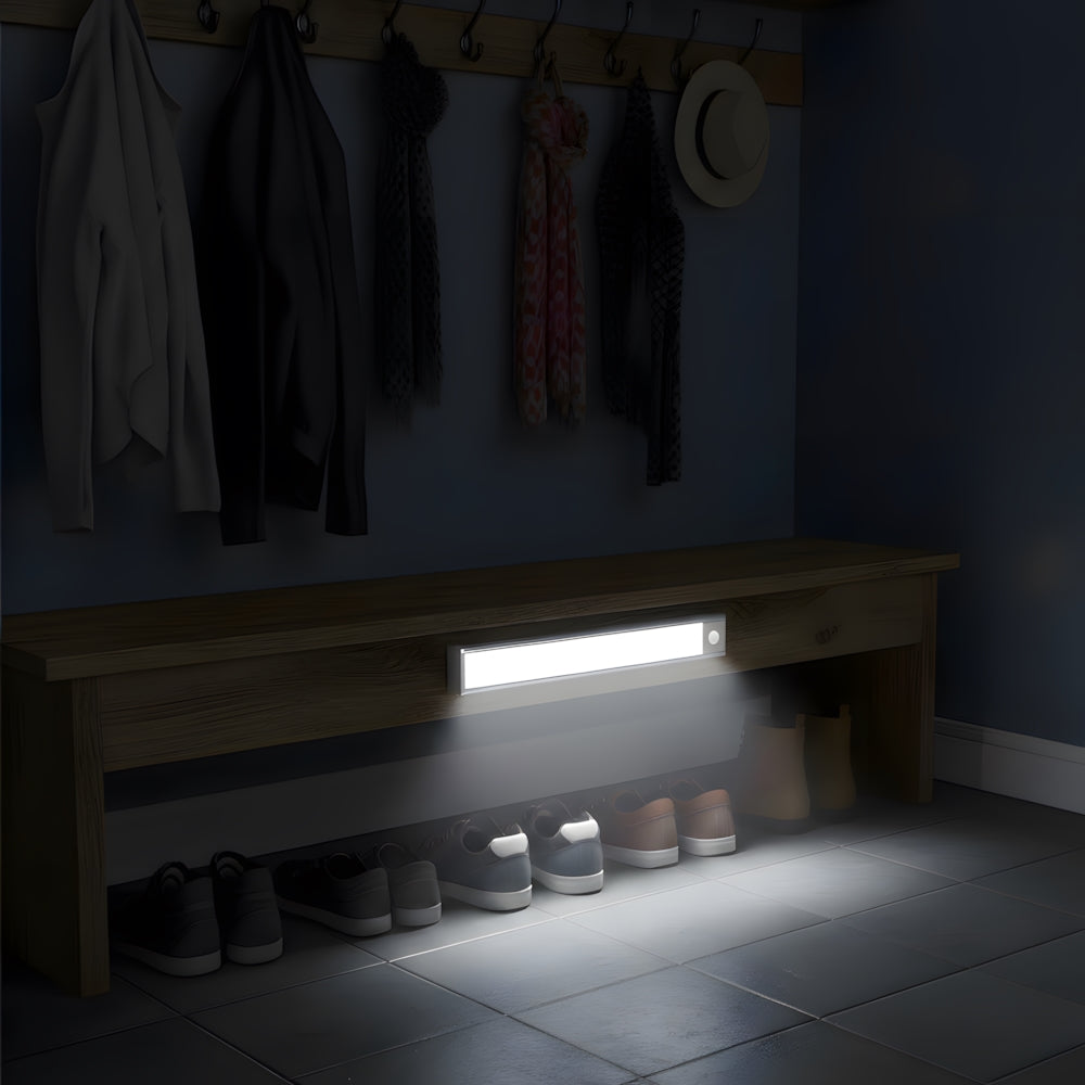 Under Cabinet Wall Lamp Rechargeable Wireless LED Bedroom Hall Kitchen Cabinet Lighting Indoor | Sansoti