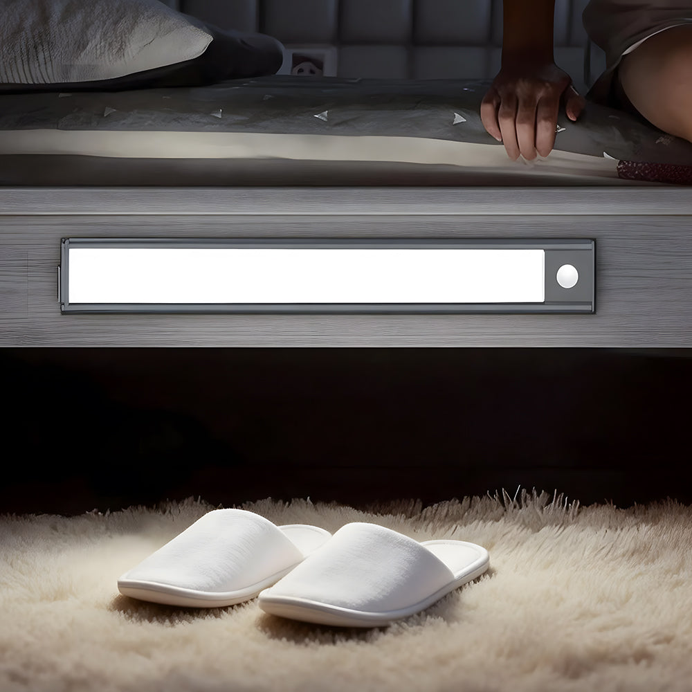 Under Cabinet Wall Lamp Rechargeable Wireless LED Bedroom Hall Kitchen Cabinet Lighting Indoor | Sansoti